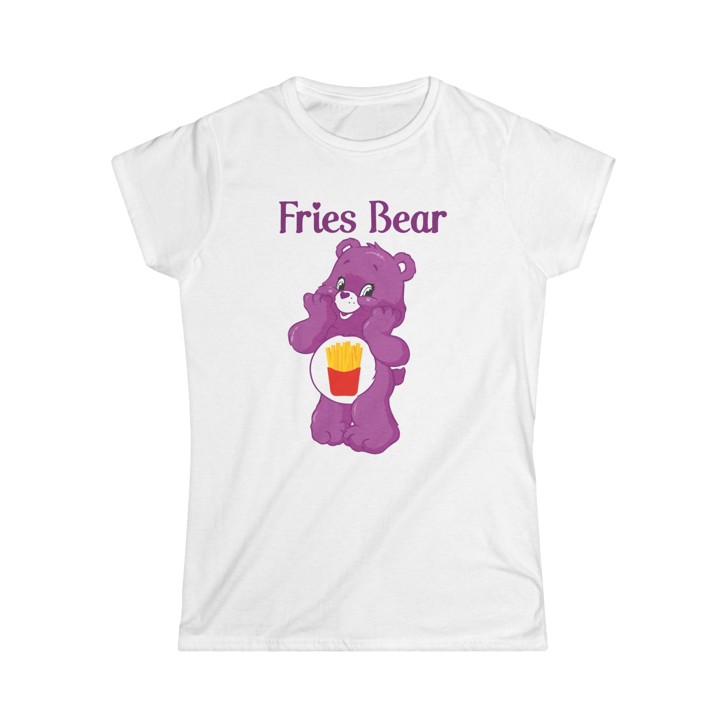 Fries Bear - Women's Softstyle Tee