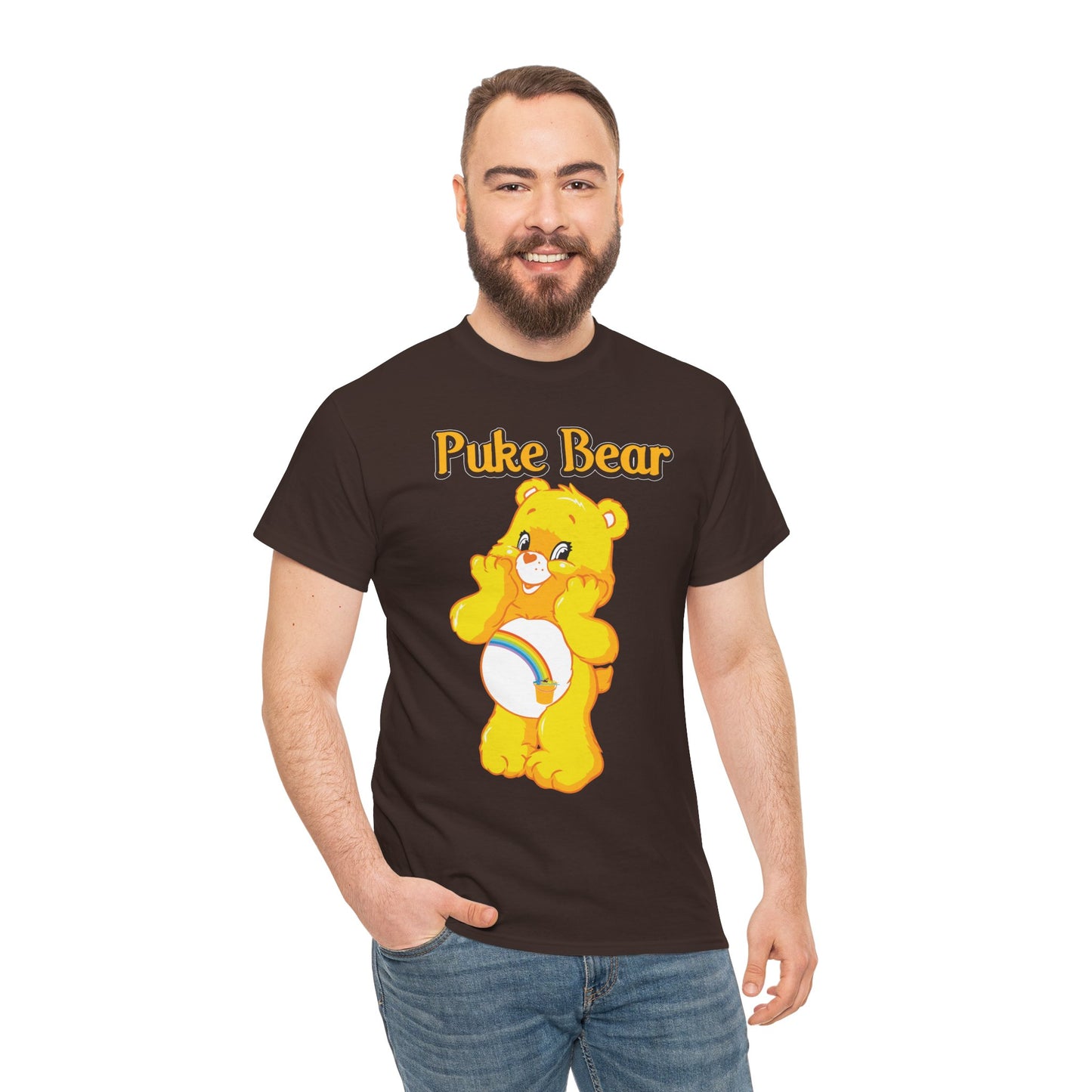 Puke Bear - Unisex Heavy Cotton Tee