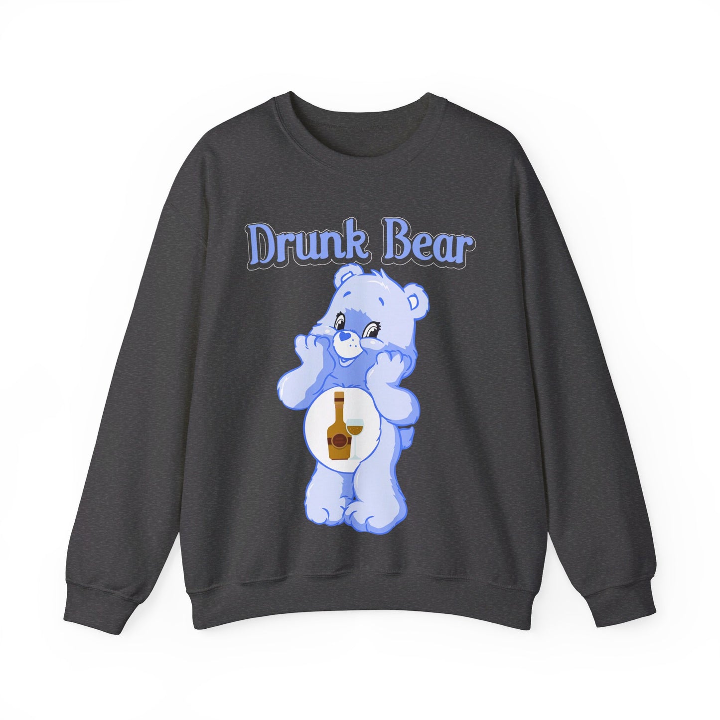 Drunk Bear - Unisex Heavy Blend™ Crewneck Sweatshirt