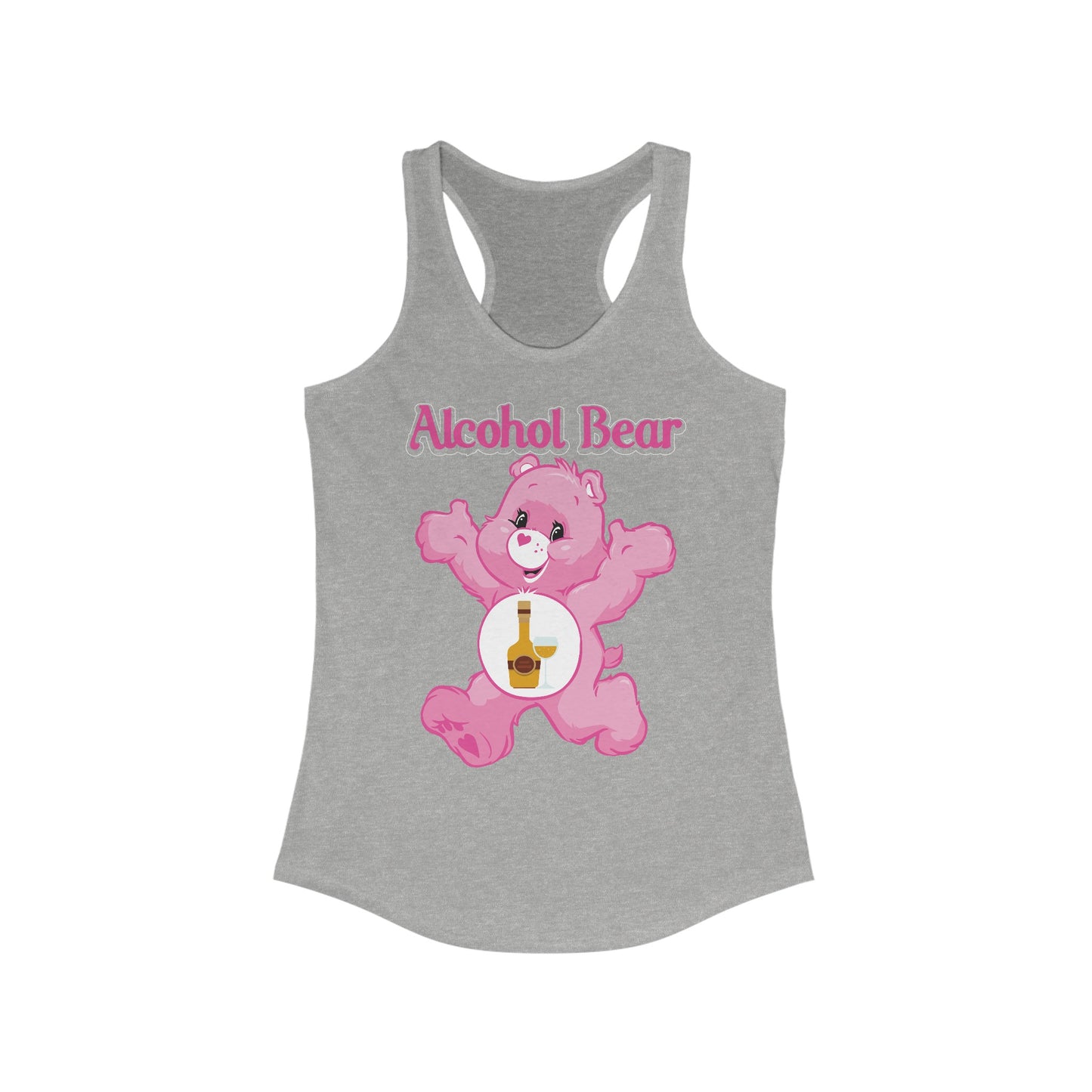 Alcohol Bear - Women's Ideal Racerback Tank