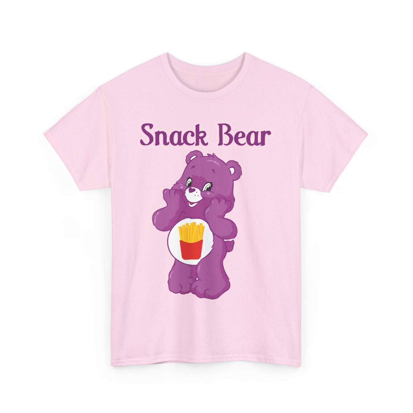 Snack Bear - Unisex Heavy Cotton Tee