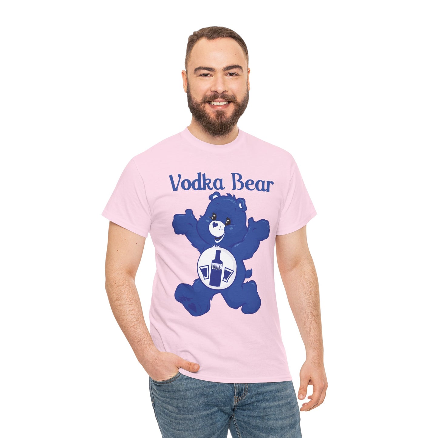 Vodka Bear - Unisex Heavy Cotton Tee