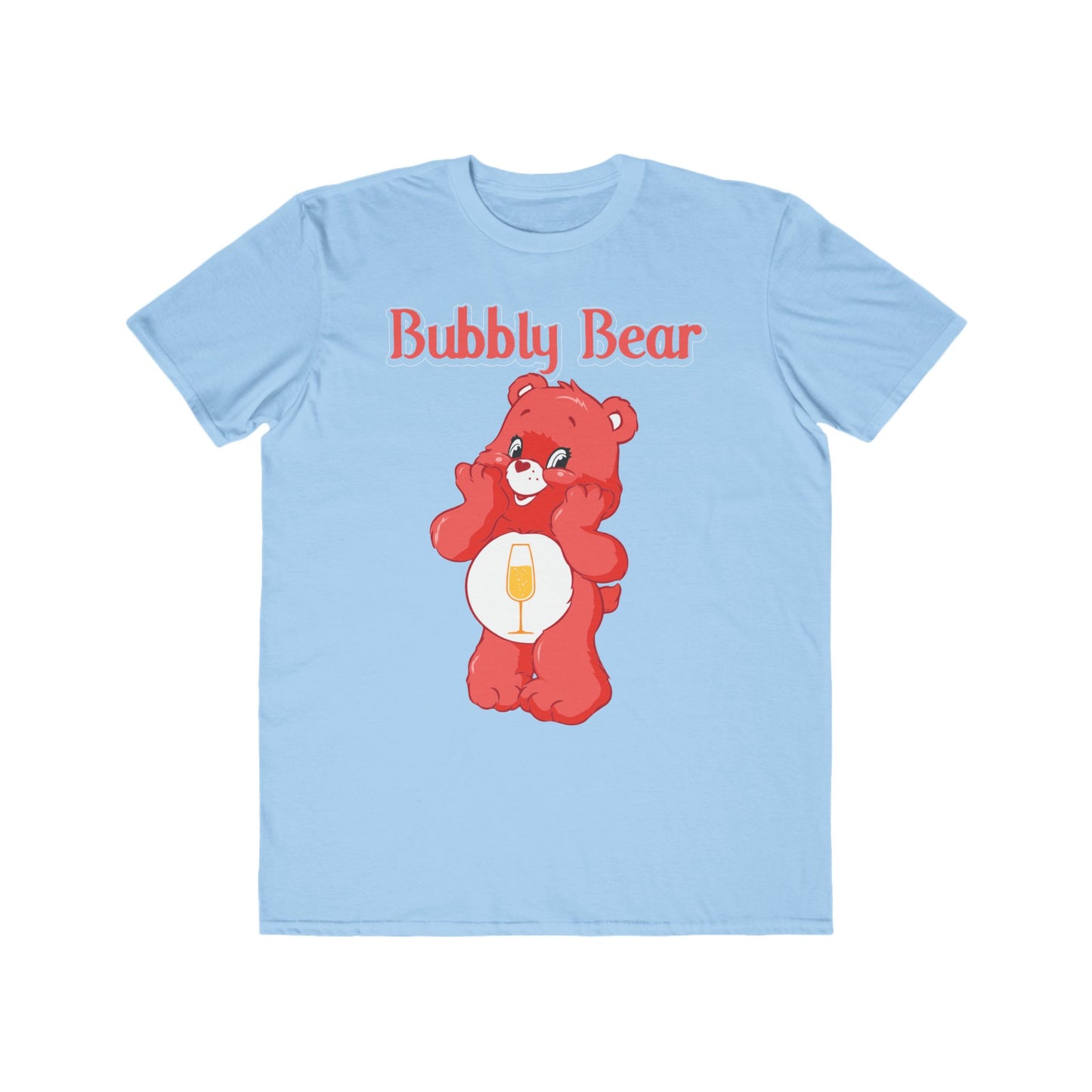 Bubbly Bear - Men's Lightweight Fashion Tee