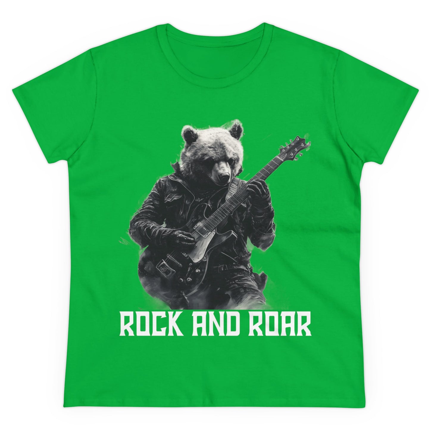 Rock and Roar - Women's Midweight Cotton Tee