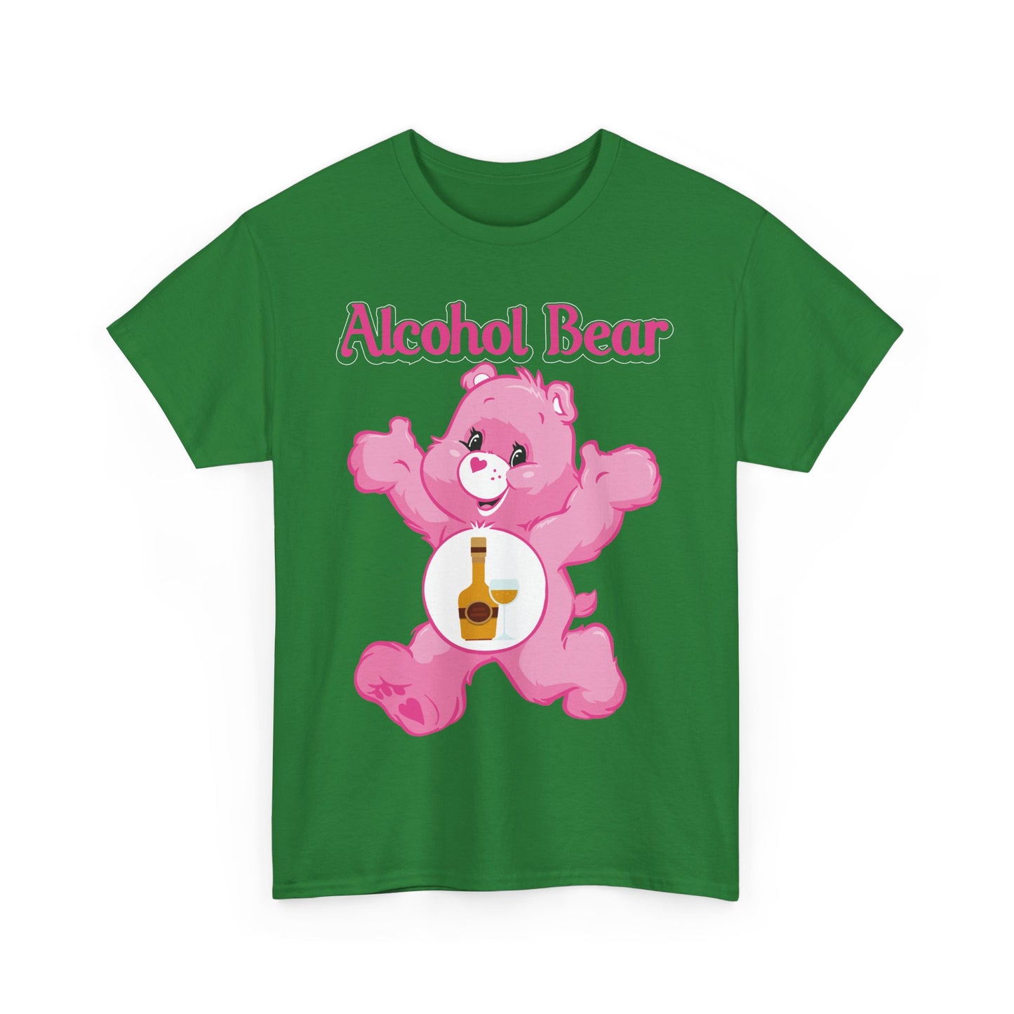 Alcohol Bear - Unisex Heavy Cotton Tee