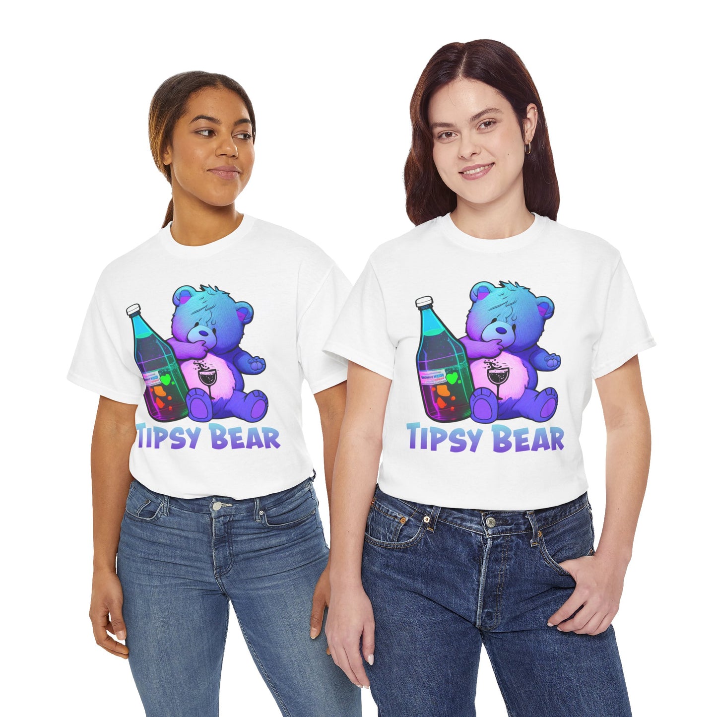 Tipsy Bear - Unisex Heavy Cotton Tee