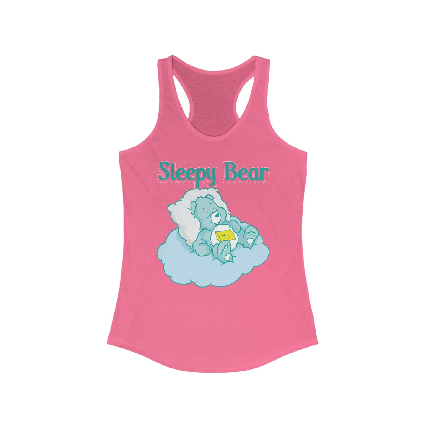 Sleepy Bear - Women's Ideal Racerback Tank