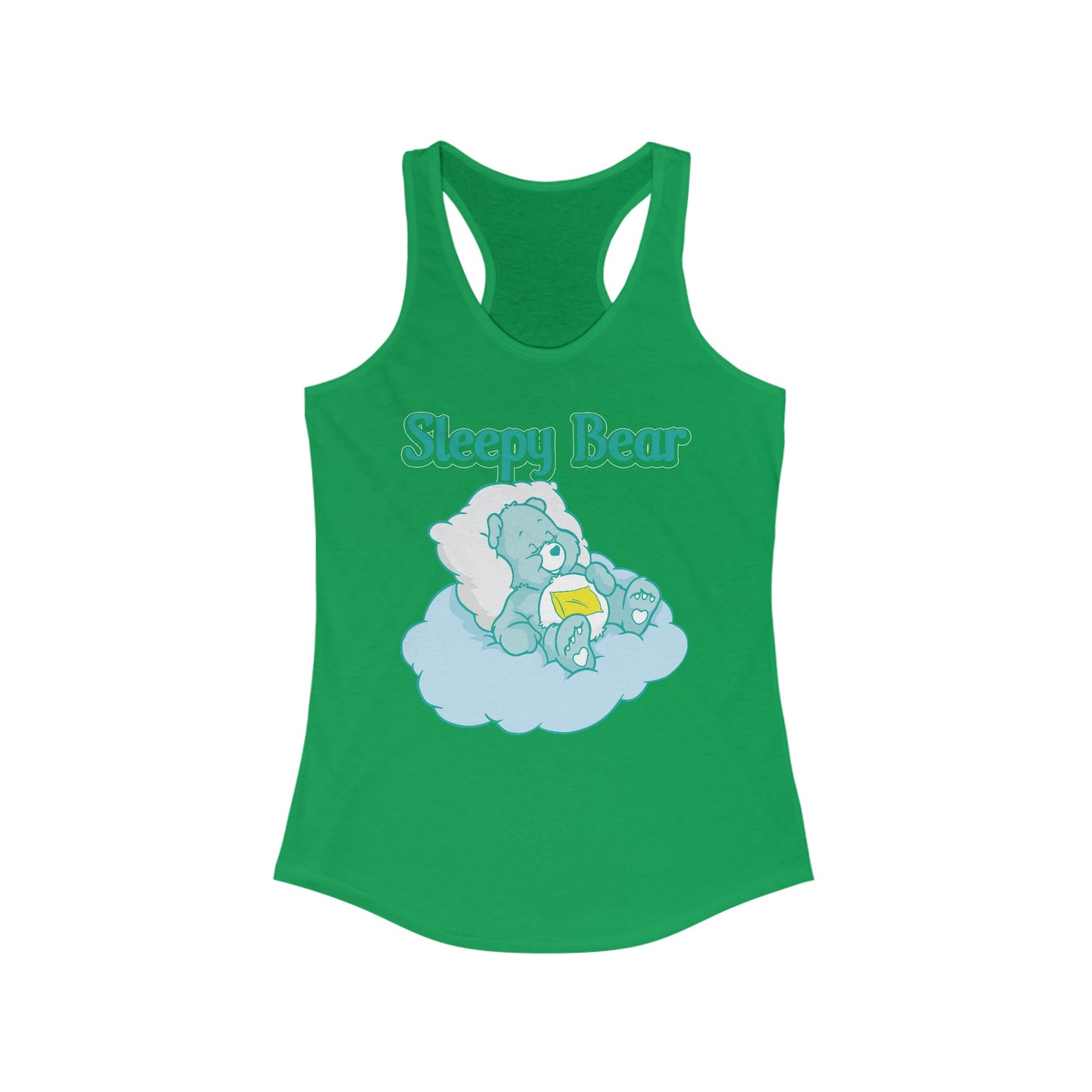 Sleepy Bear - Women's Ideal Racerback Tank