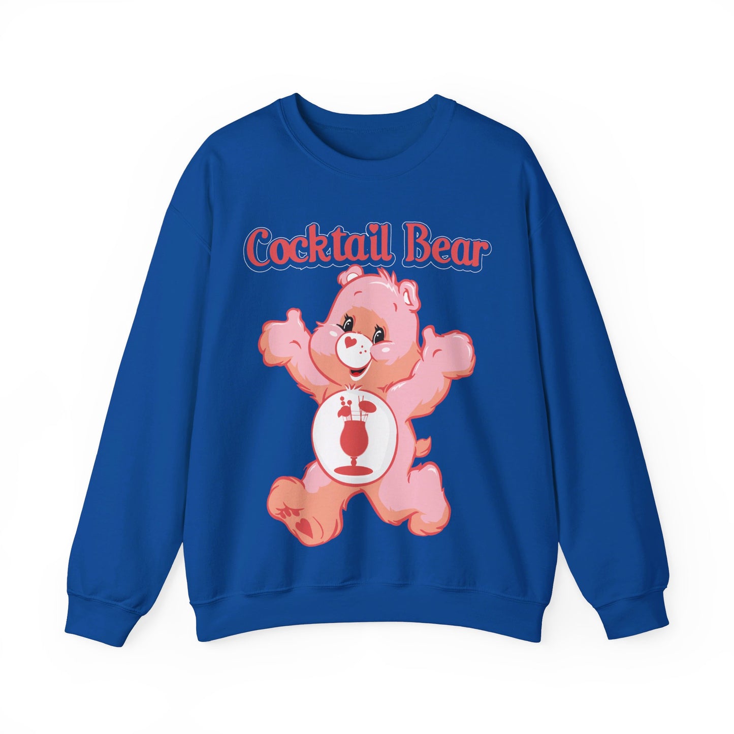 Cocktail Bear - Unisex Heavy Blend™ Crewneck Sweatshirt