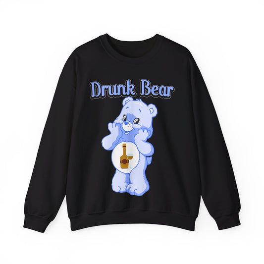 Drunk Bear - Unisex Heavy Blend™ Crewneck Sweatshirt