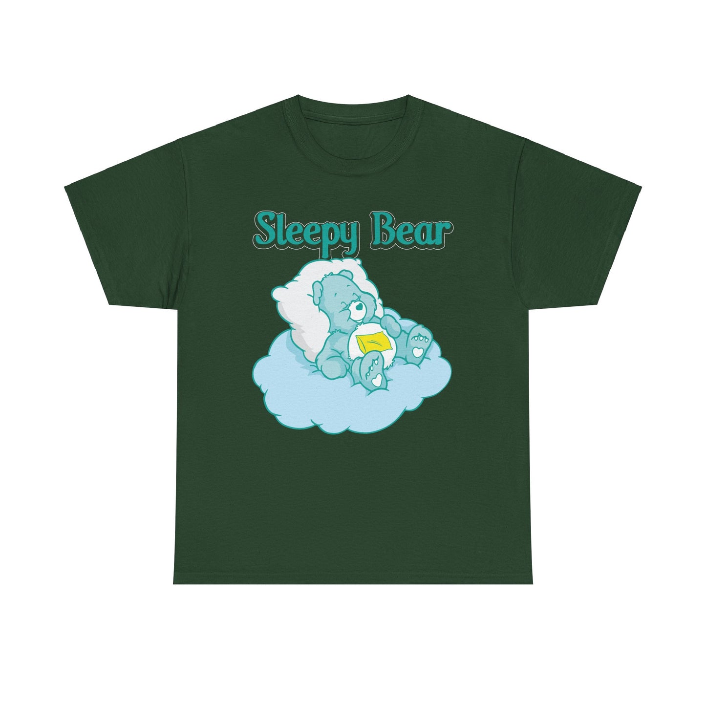 Sleepy Bear - Unisex Heavy Cotton Tee