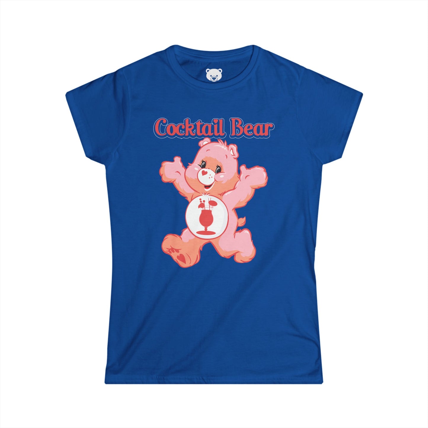 Cocktail Bear - Women's Softstyle Tee