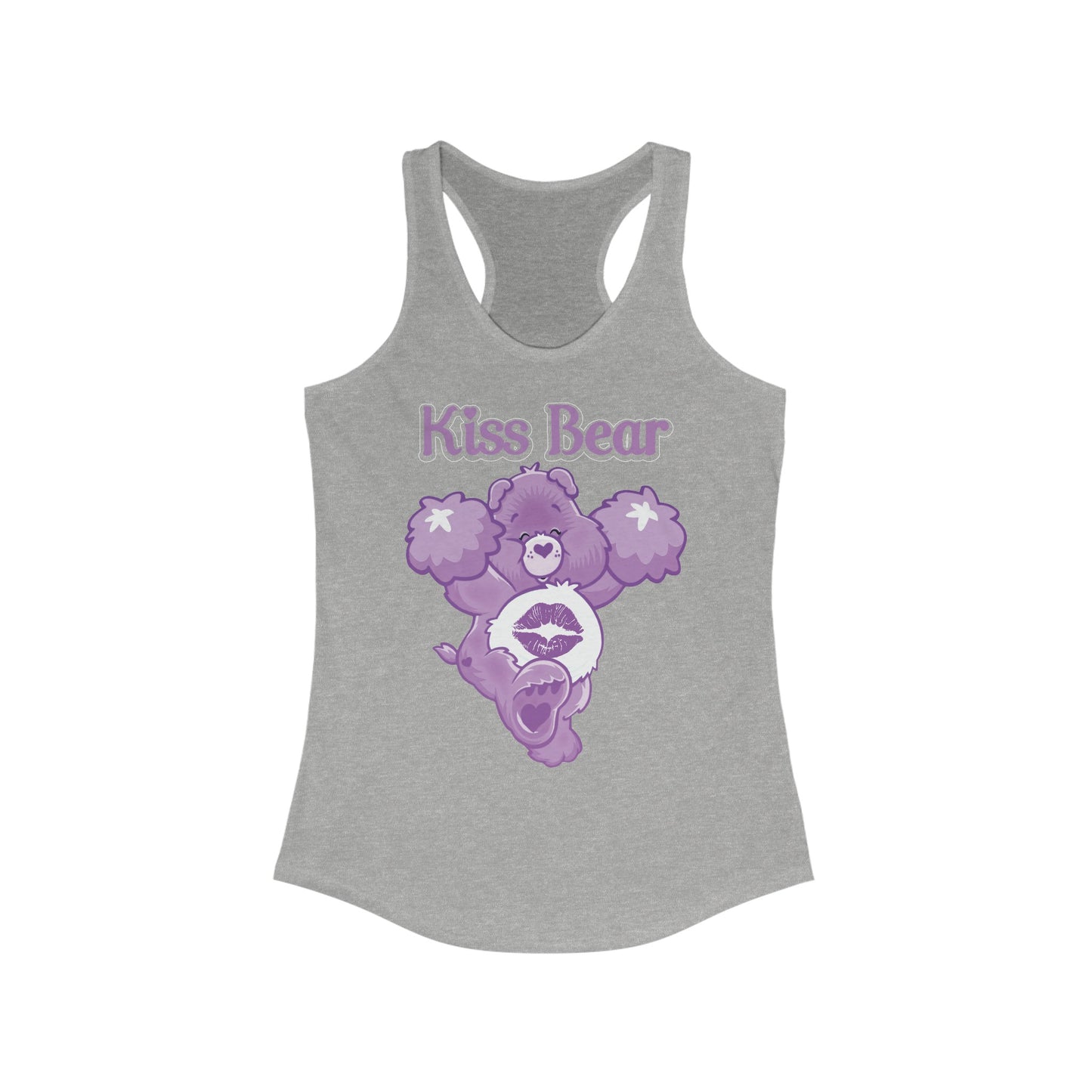 Kiss Bear - Women's Ideal Racerback Tank