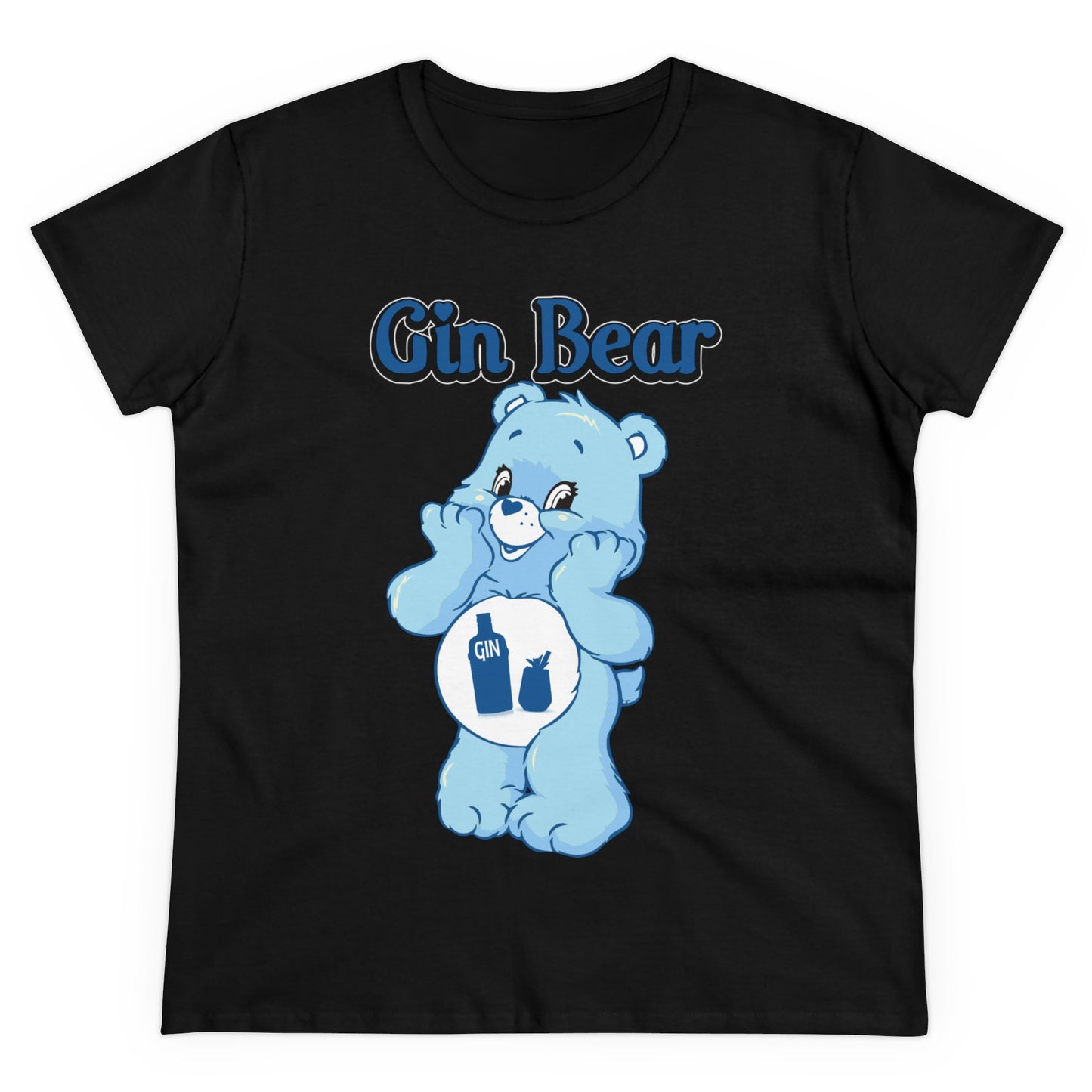 Gin Bear - Women's Midweight Cotton Tee