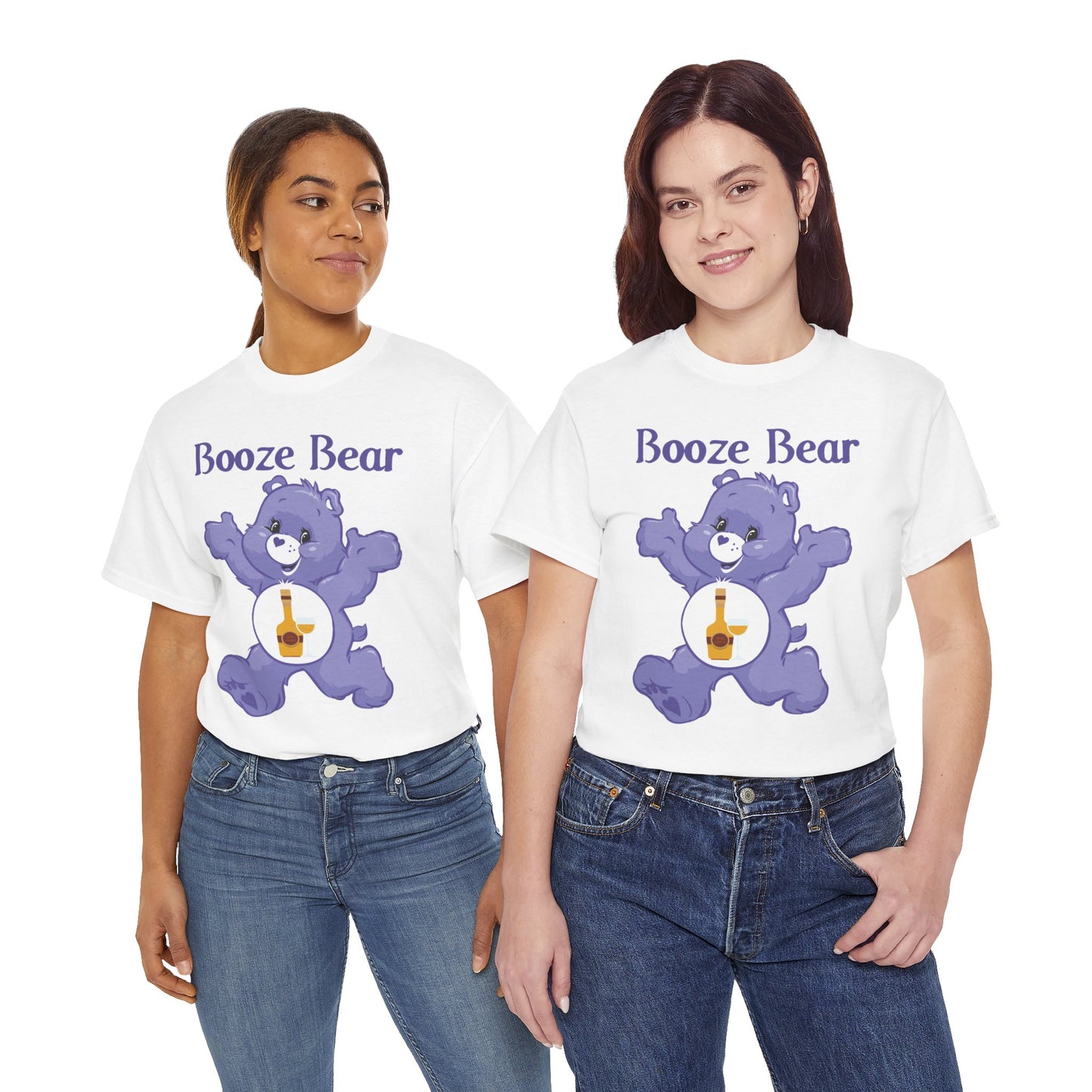 Booze Bear - Unisex Heavy Cotton Tee