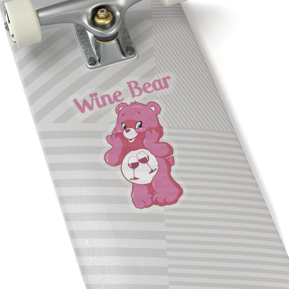 Kiss-Cut Stickers - Wine Bear