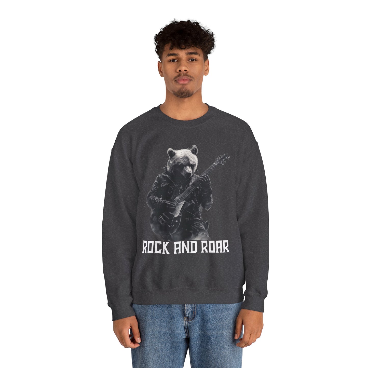 Rock and Roar - Unisex Heavy Blend™ Crewneck Sweatshirt