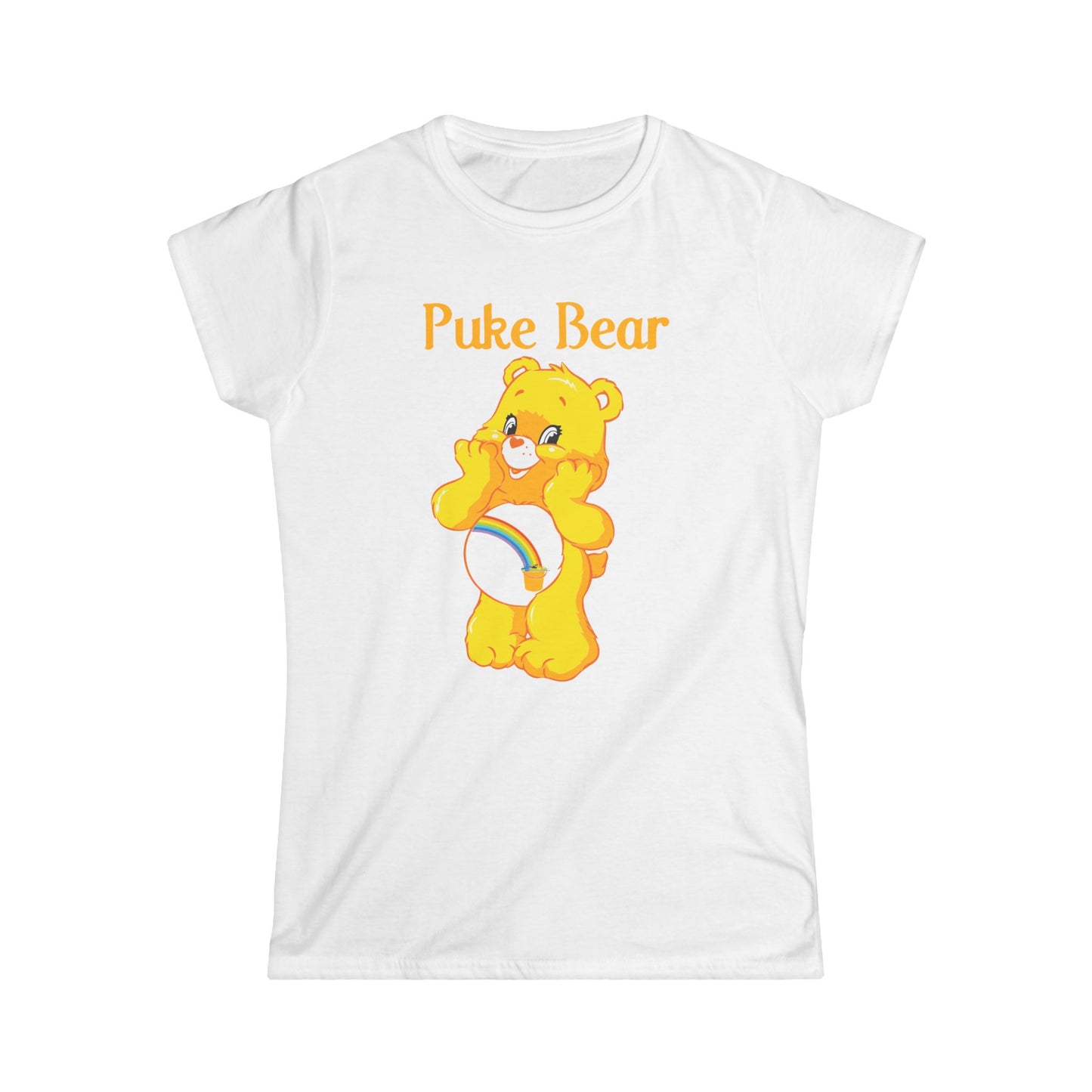 Puke Bear - Women's Softstyle Tee