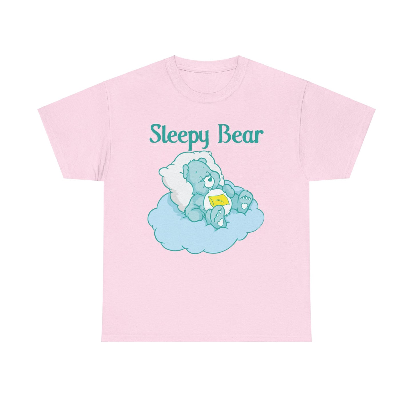 Sleepy Bear - Unisex Heavy Cotton Tee