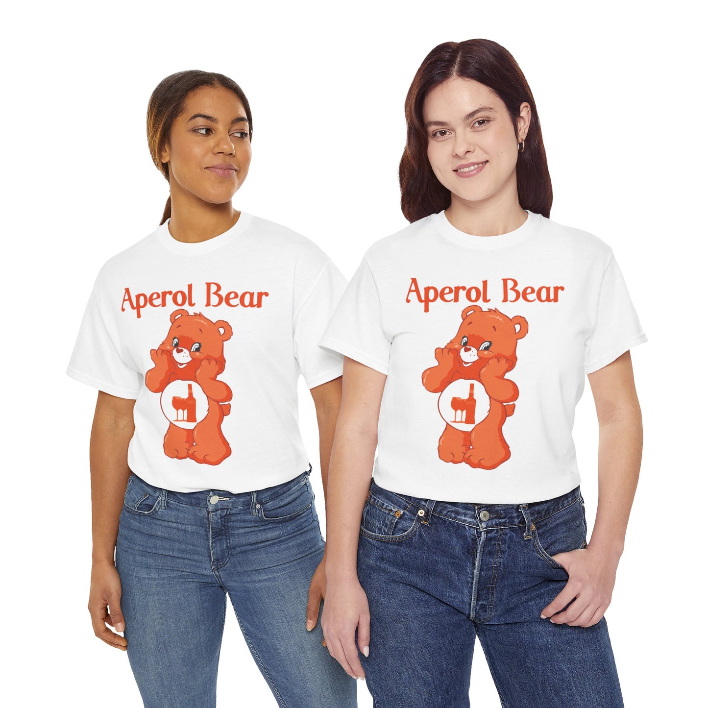 Aperol Bear - Unisex Heavy Cotton Tee