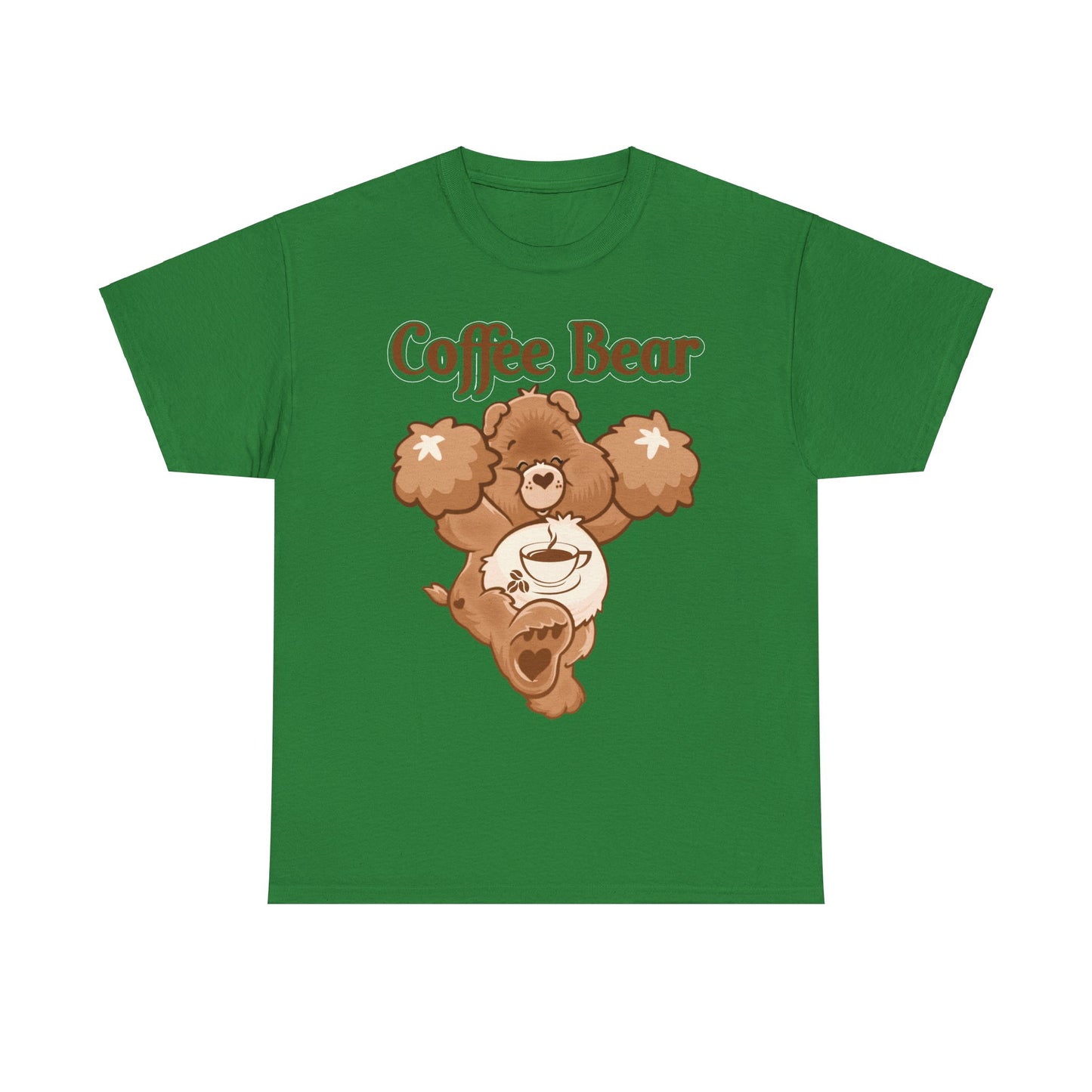 Coffee Bear - Unisex Heavy Cotton Tee