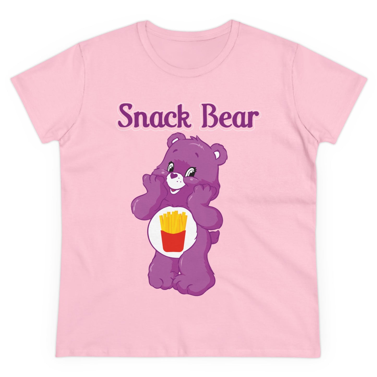 Snack Bear - Women's Midweight Cotton Tee