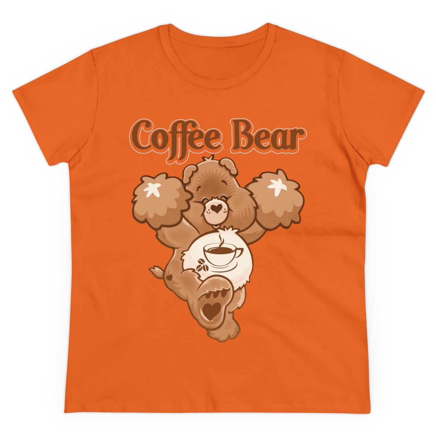 Coffee Bear - Women's Midweight Cotton Tee