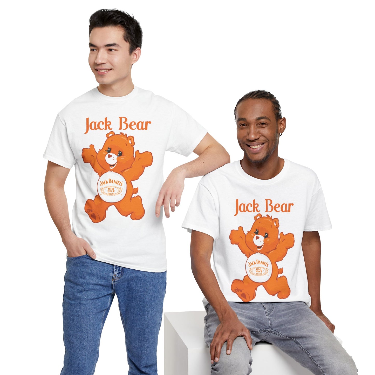 Jack Bear - Unisex Heavy Cotton Tee