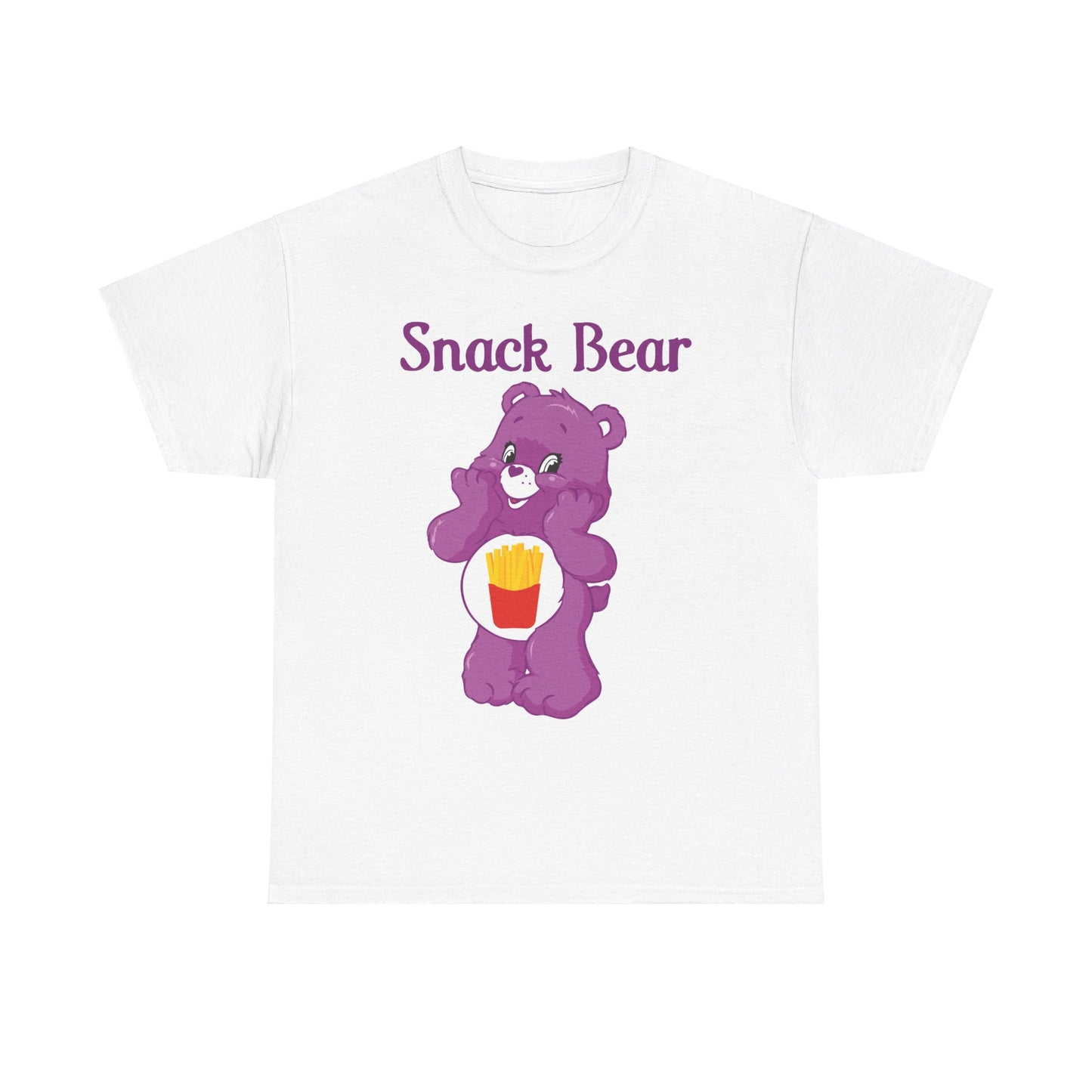 Snack Bear - Unisex Heavy Cotton Tee