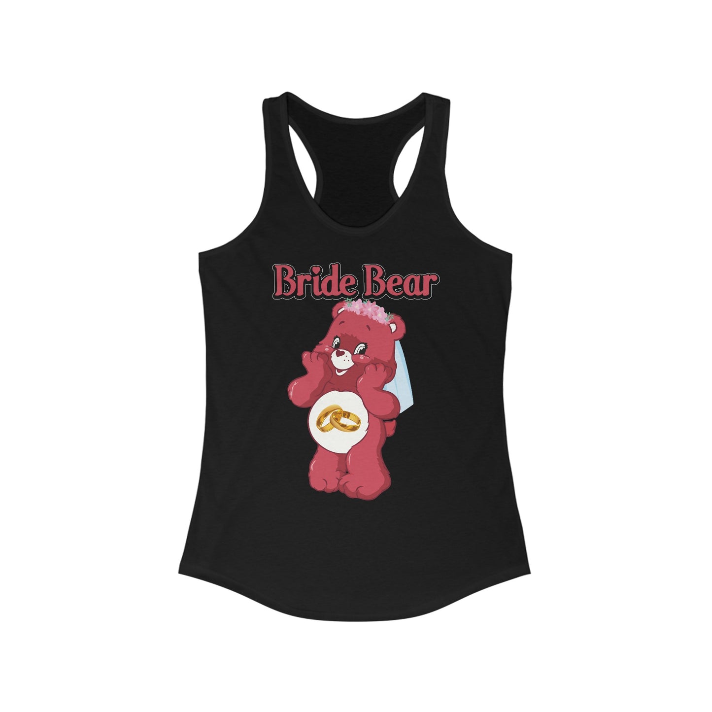 Bride Bear - Women's Ideal Racerback Tank