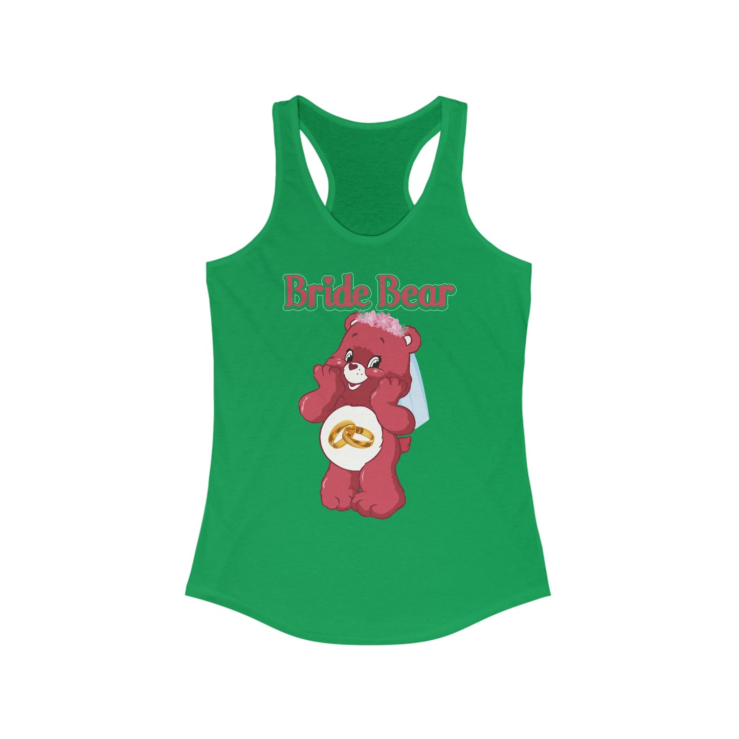 Bride Bear - Women's Ideal Racerback Tank