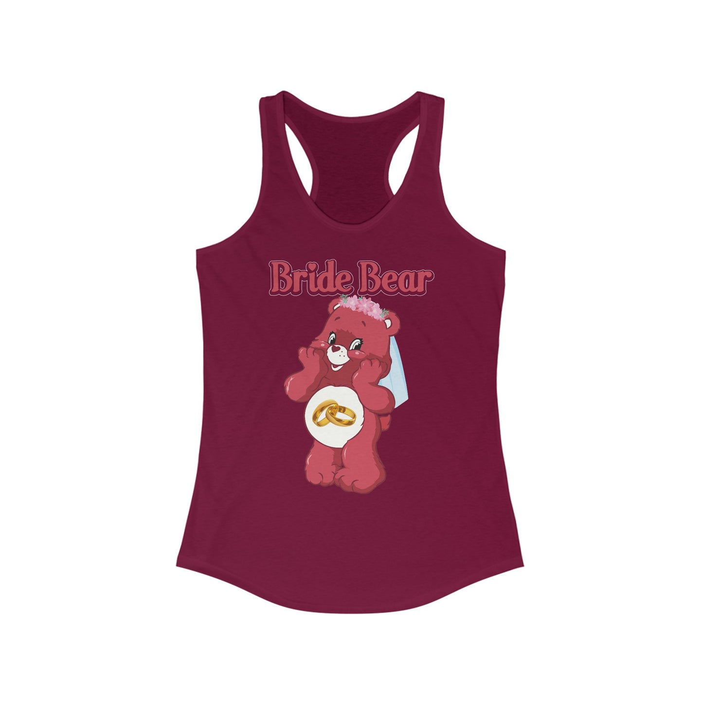 Bride Bear - Women's Ideal Racerback Tank