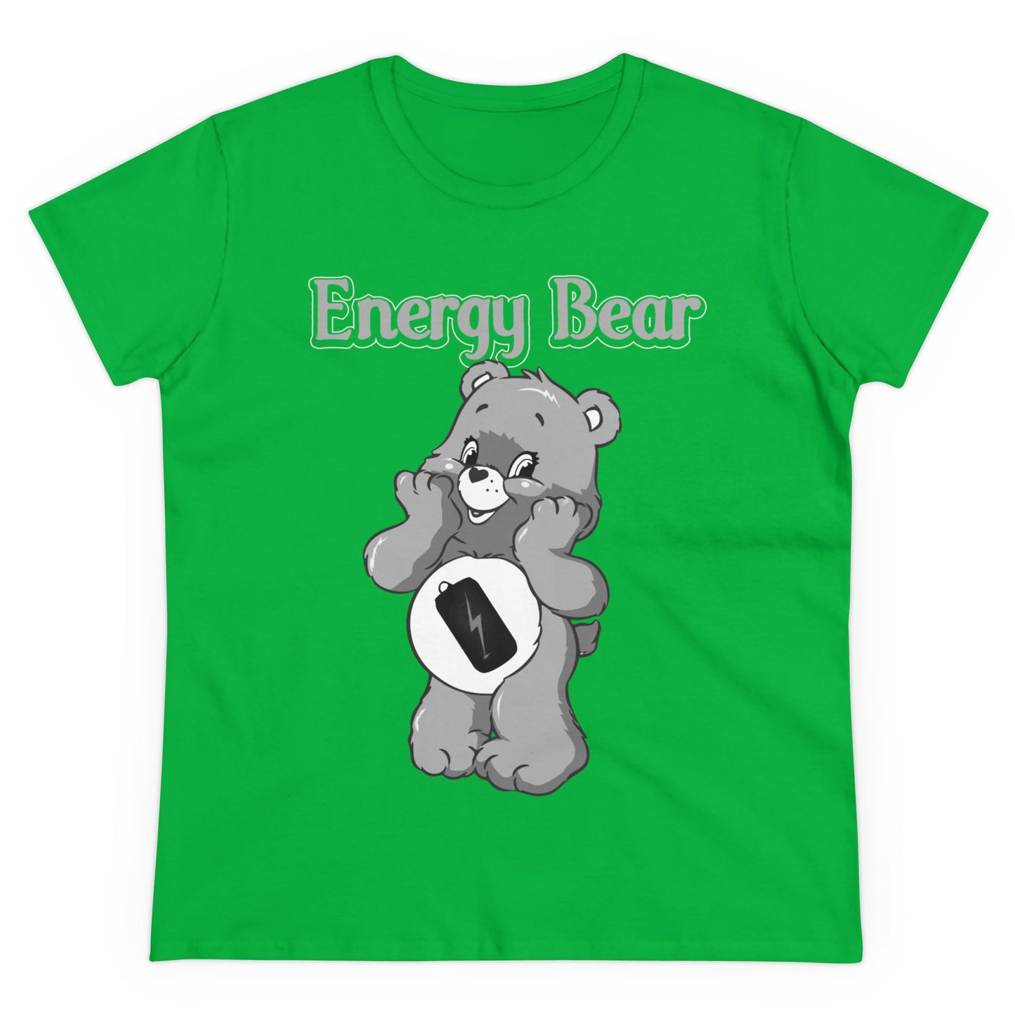 Energy Bear - Women's Midweight Cotton Tee