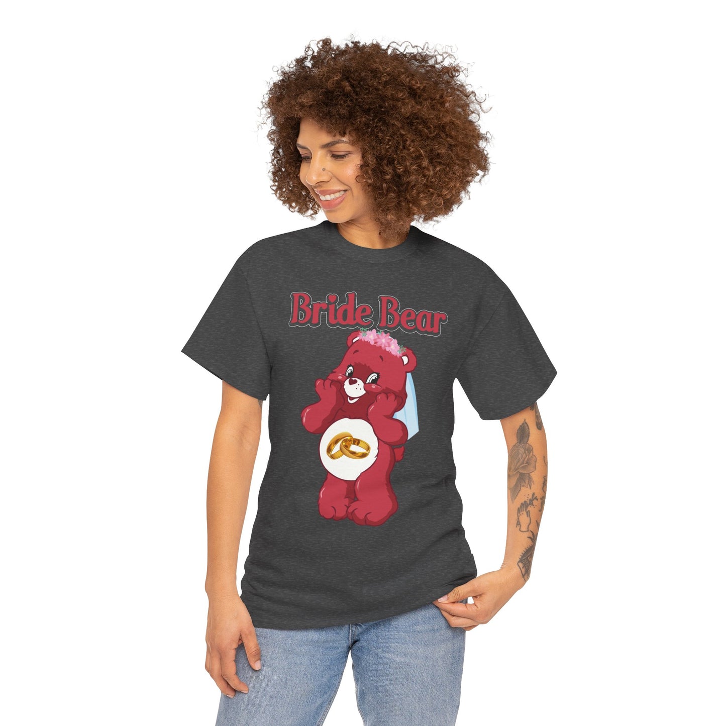 Bride Bear - Unisex Heavy Cotton Tee