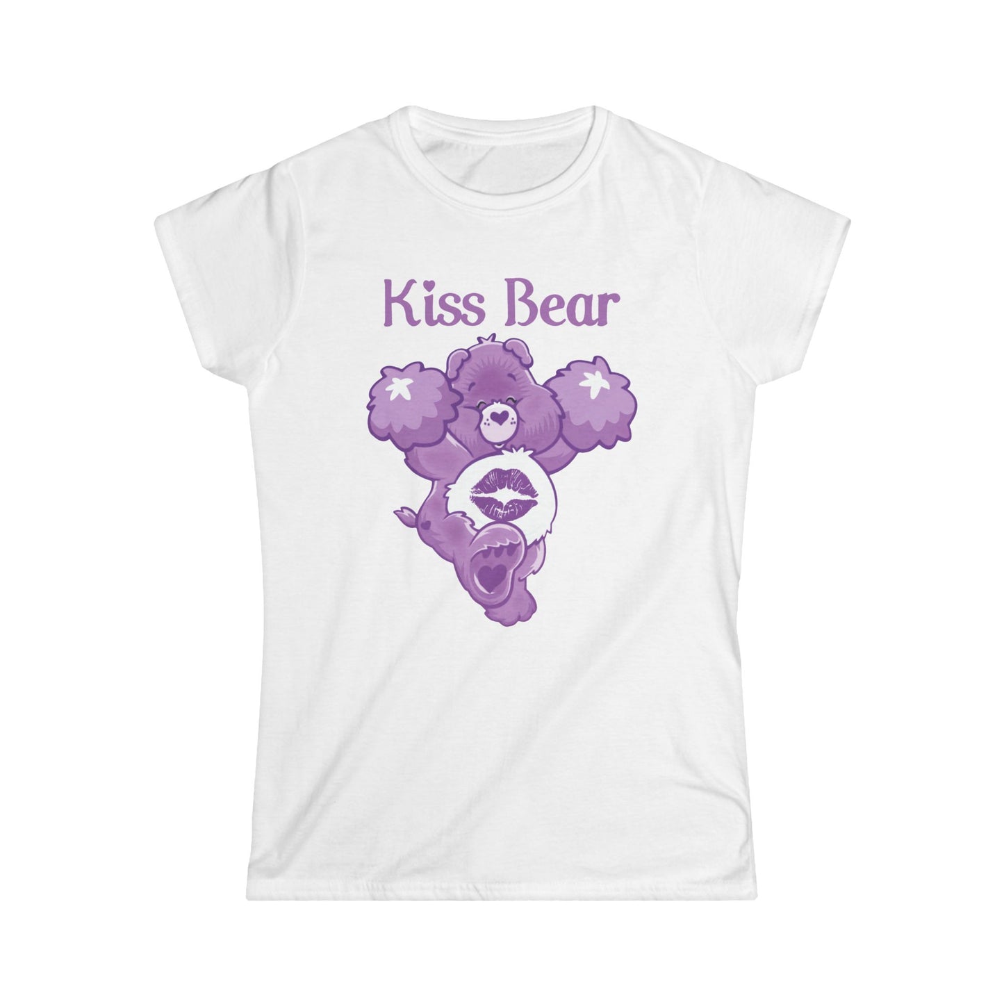 Kiss Bear - Women's Softstyle Tee