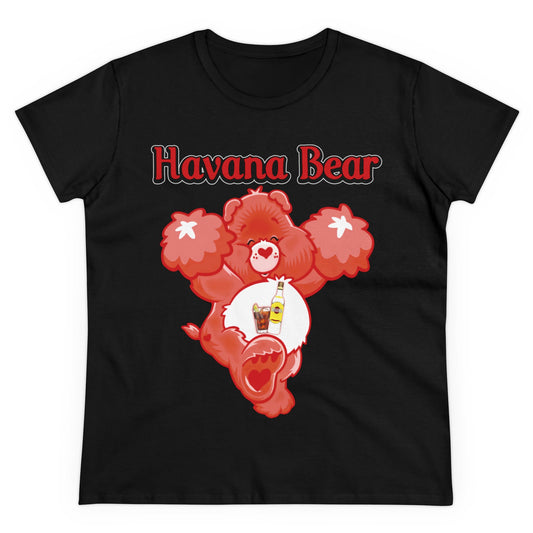 Havana Bear - Women's Midweight Cotton Tee