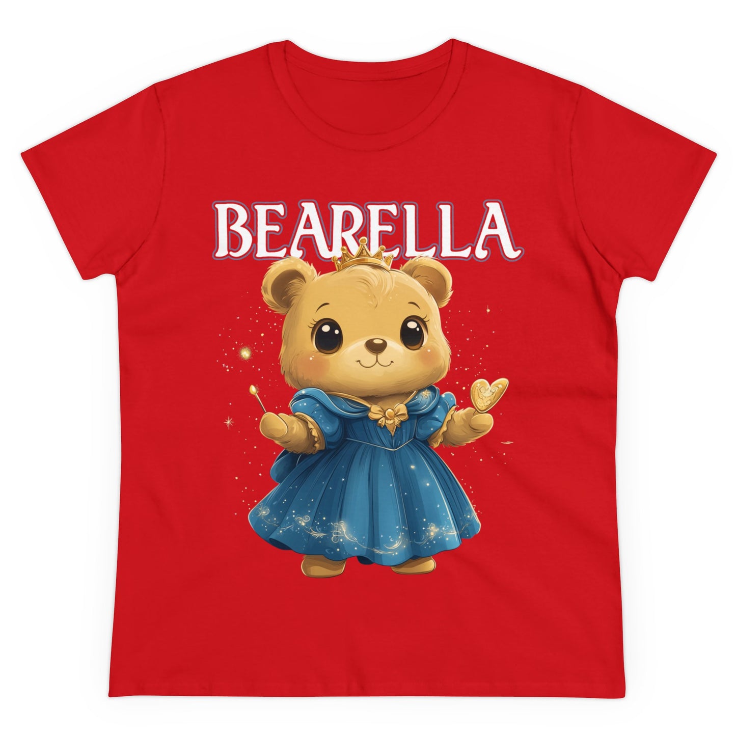 Bearella - Women's Midweight Cotton Tee