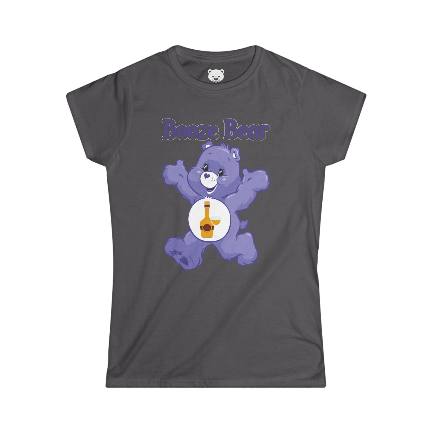 Booze Bear - Women's Softstyle Tee