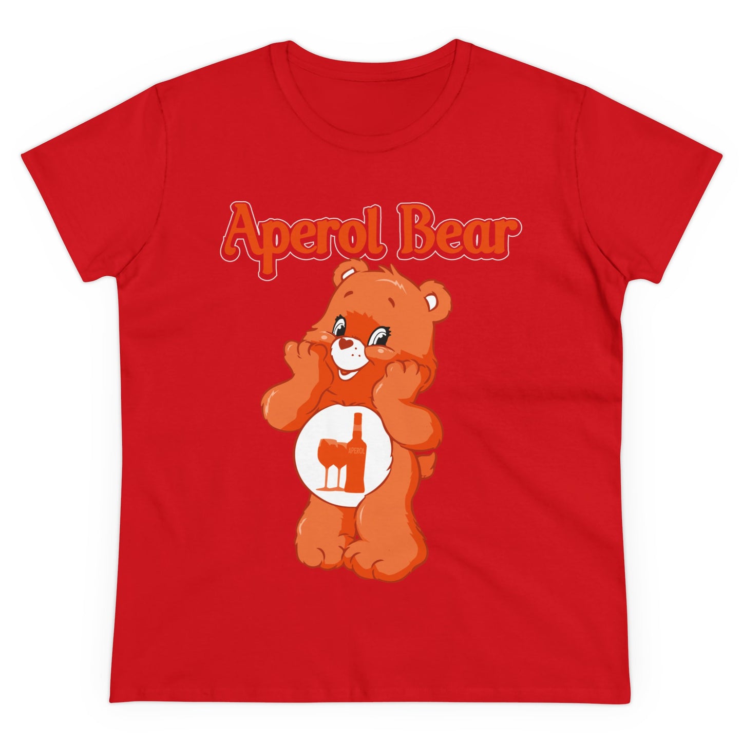 Aperol Bear - Women's Midweight Cotton Tee