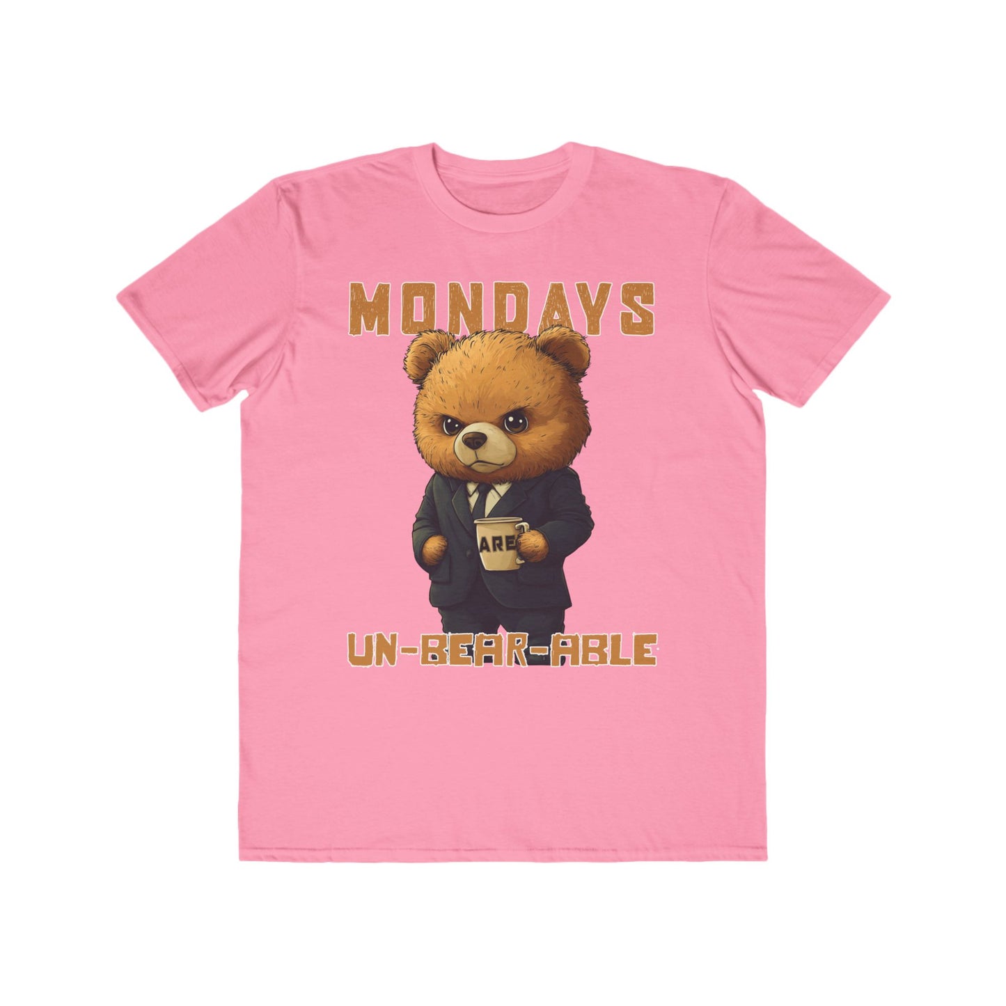 Mondays are Un-bear-able - Men's Lightweight Fashion Tee