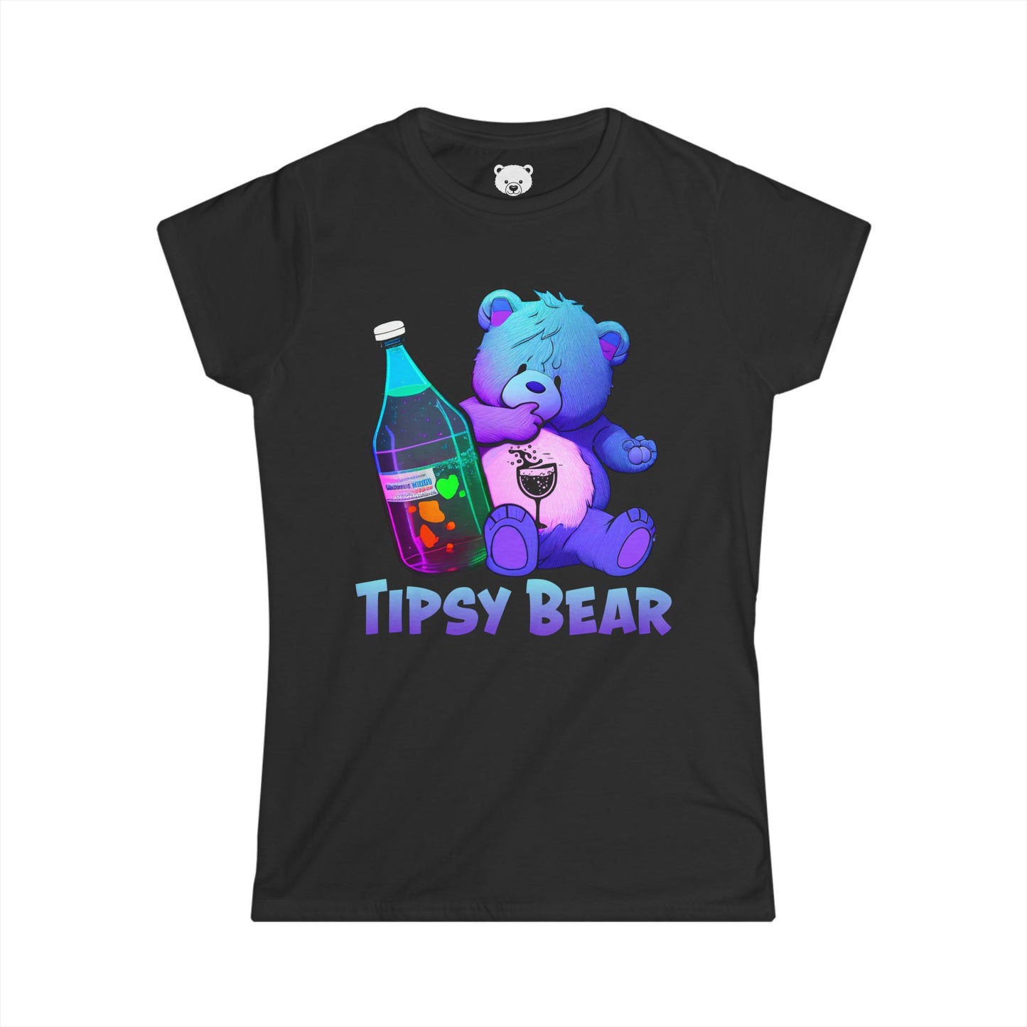 Tipsy Bear - Women's Softstyle Tee