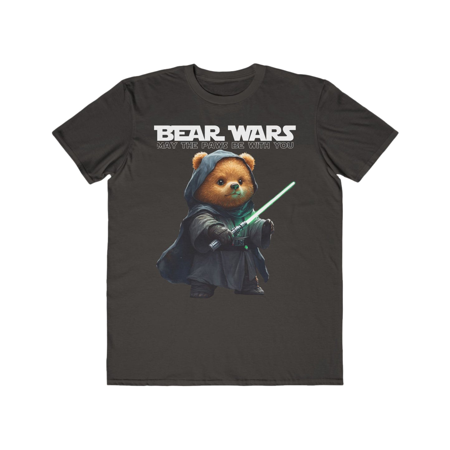 Bear Wars May The Paws Be With You - Men's Lightweight Fashion Tee