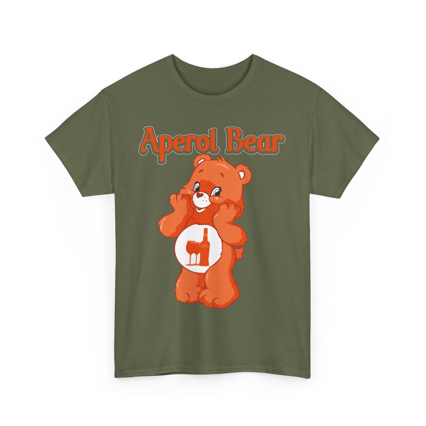 Aperol Bear - Unisex Heavy Cotton Tee