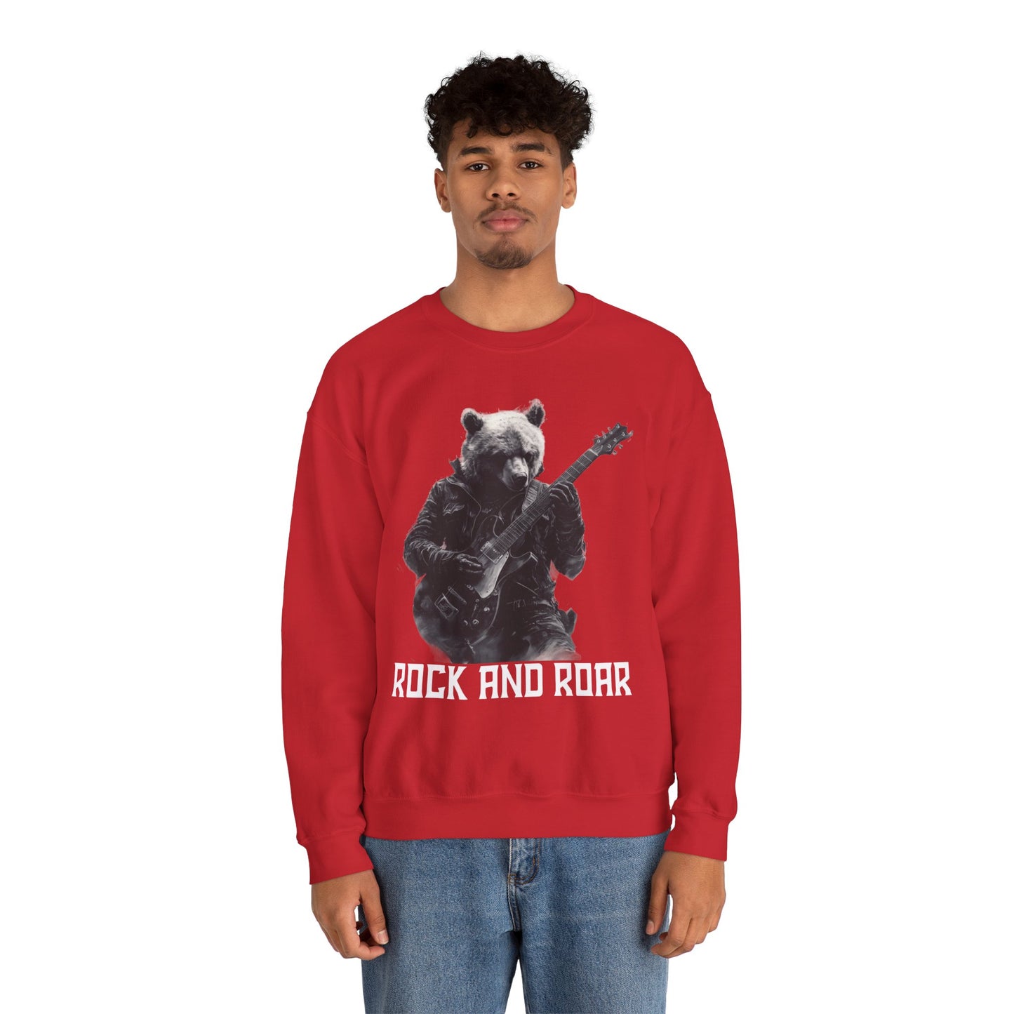 Rock and Roar - Unisex Heavy Blend™ Crewneck Sweatshirt