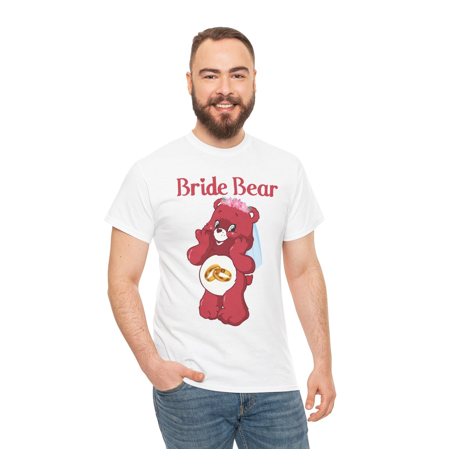 Bride Bear - Unisex Heavy Cotton Tee