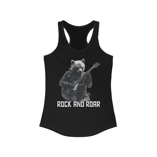 Rock and Roar - Women's Ideal Racerback Tank