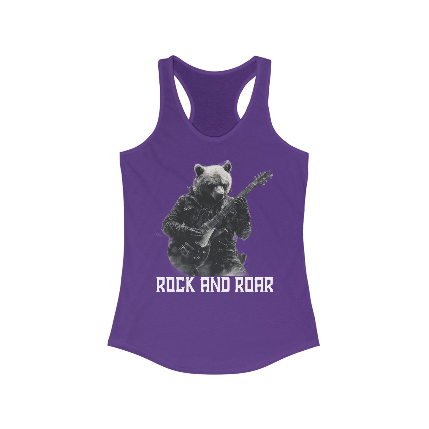 Rock and Roar - Women's Ideal Racerback Tank