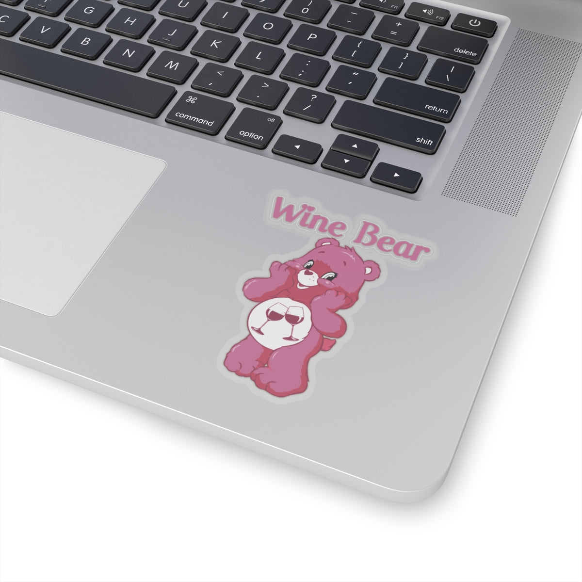 Kiss-Cut Stickers - Wine Bear