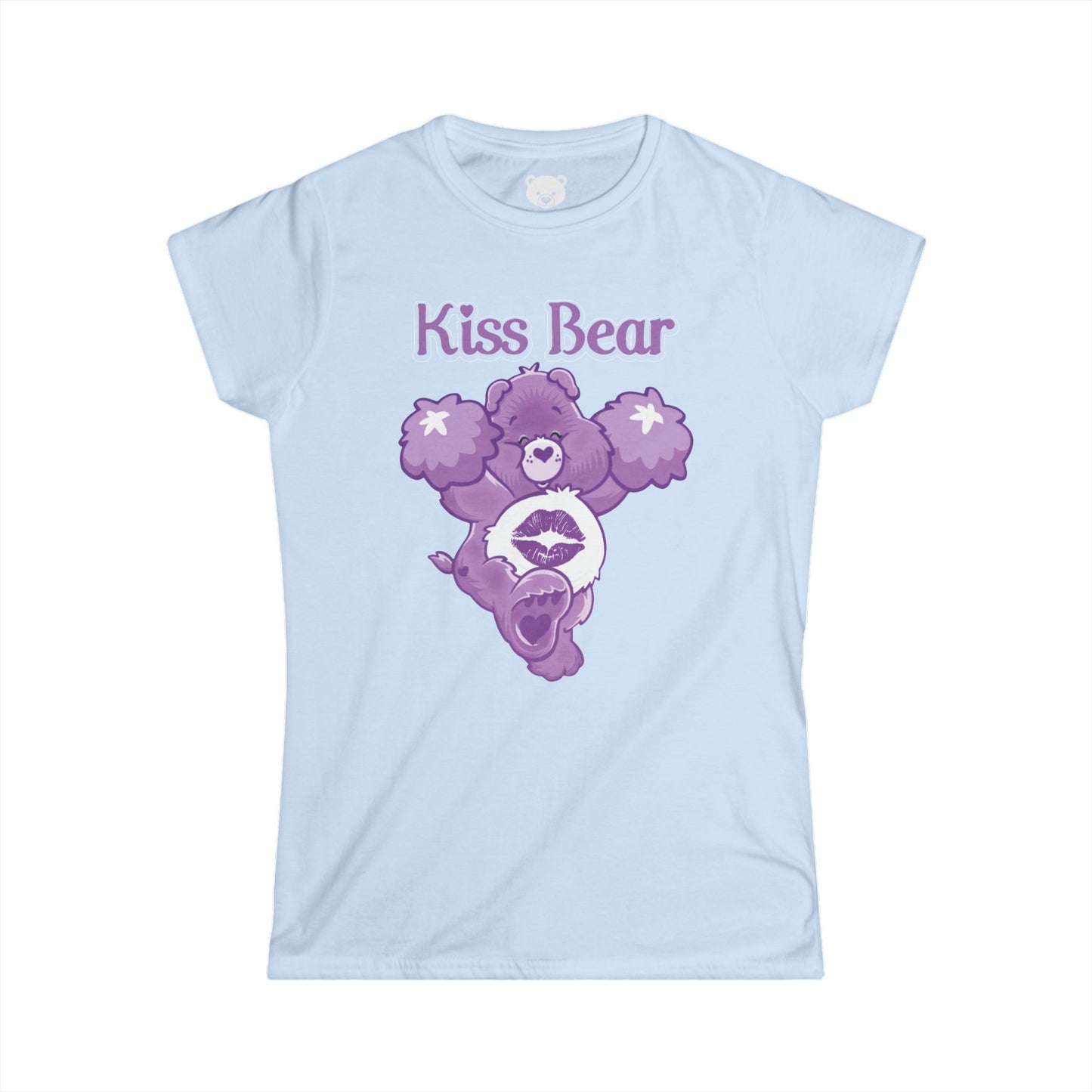 Kiss Bear - Women's Softstyle Tee