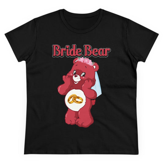 Bride Bear - Women's Midweight Cotton Tee